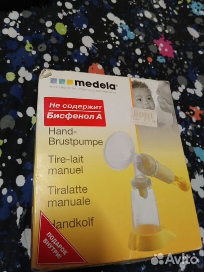 Молокоотсос medela ручной