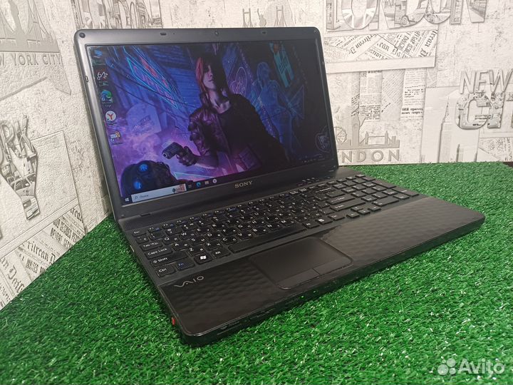Быстрый ноутбук Sony на SSD с гарантией