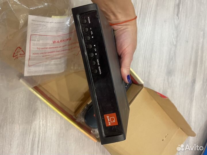 TV приставка дом ру