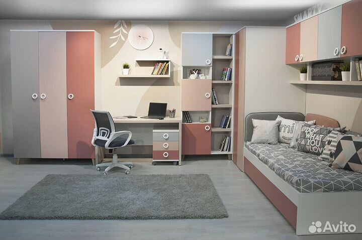 Детская комната smarty pink