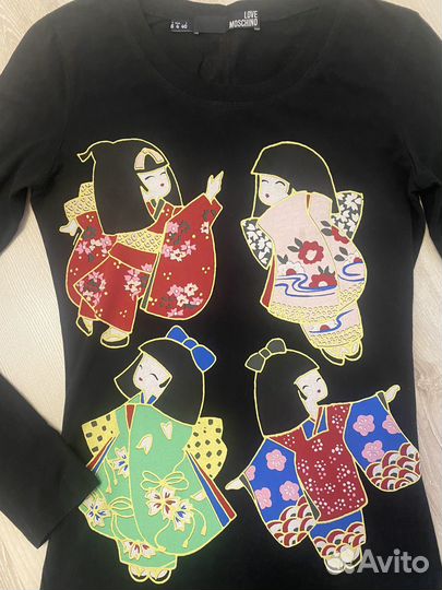 Лонгслив Moschino 42р оригинал