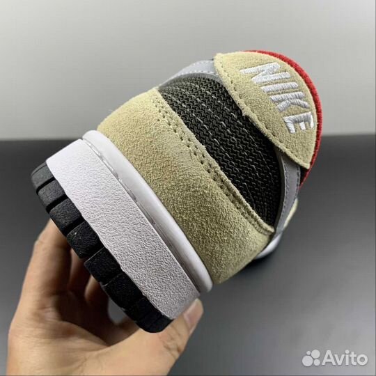 Кроссовки Nike Dunk SB Low Dark Chocolate Linen