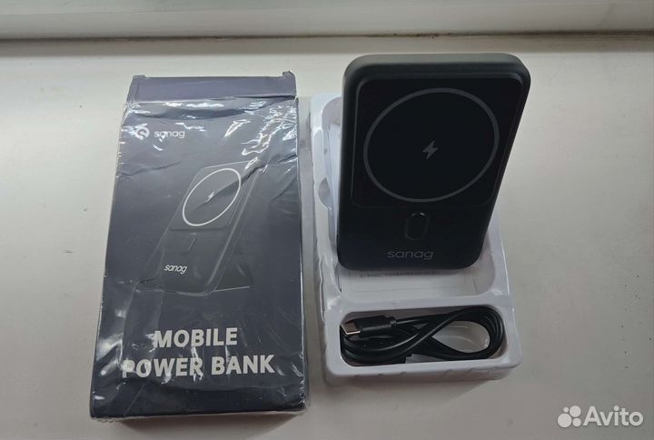 Powerbank (Повербанк ) MagSafe магнит 10000 мАч