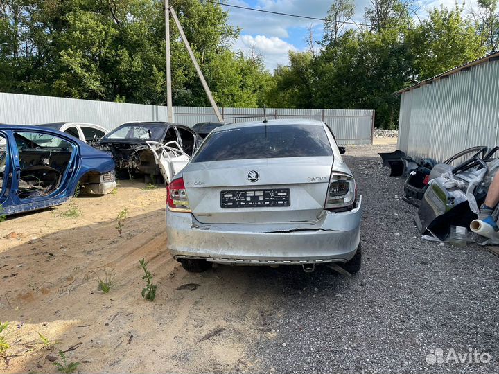 Разбор шкода рапид