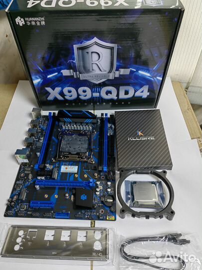 Комплект мать проц память X99 2011v3 2670