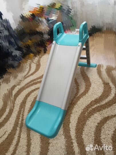 Детская горка пластиковая бу