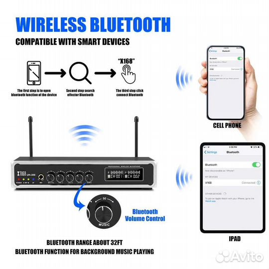 Радиосистема со Встроенными Аккумуляторами (Новая)