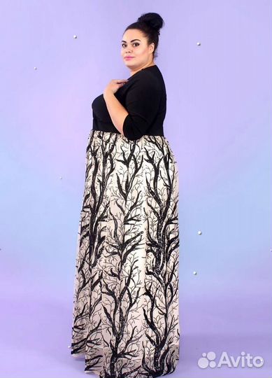 Вечернее платье Plus-Size