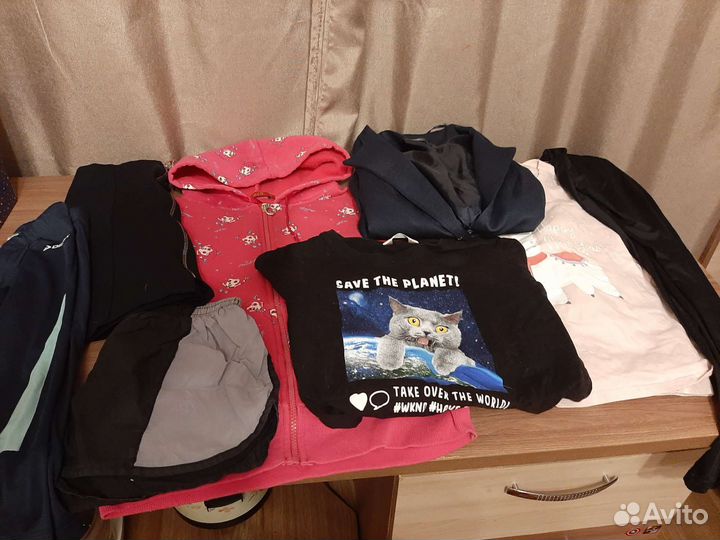 Вещи пакетом на девочку на 10-12 лет