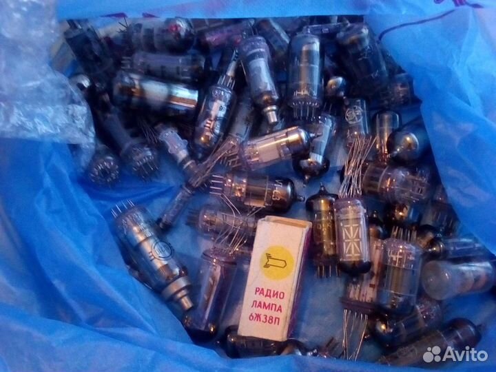 Радиодетали и радиолампы