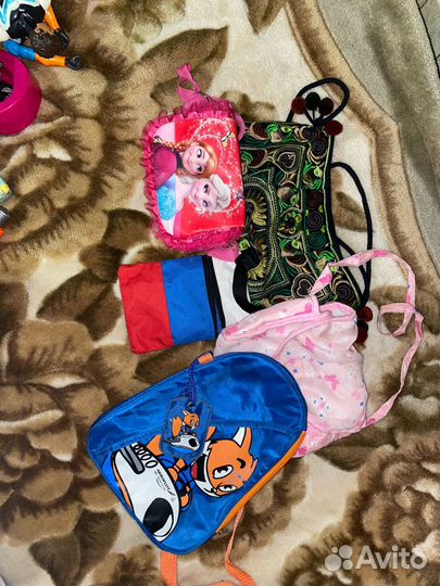 Мягкие игрушки мешком