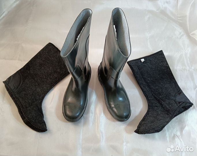 Сапоги резиновые мужские (р-р 44)