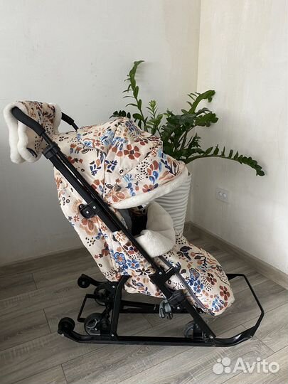 Коляска санки