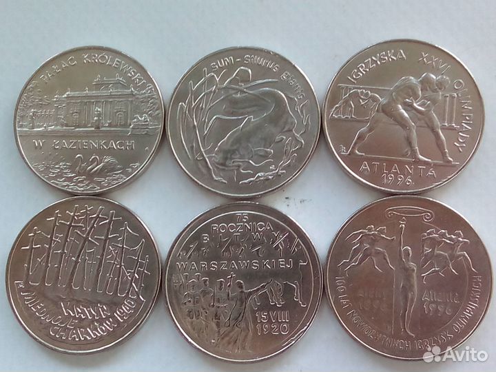 Монеты Польши, серебро, купюры СССР, России