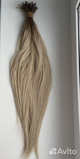 Волосы для наращивания натуральные бу