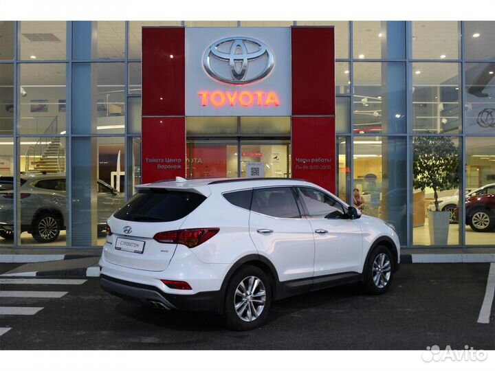 Hyundai Santa Fe 2.4 AT, 2017, 87 289 км