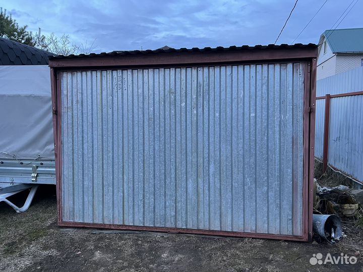 Гараж металический разборный