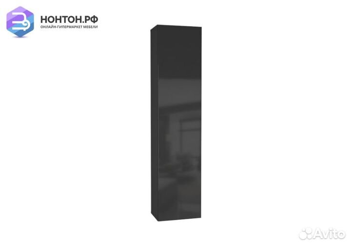 Шкаф навесной Point тип-40 черный глянец / черный