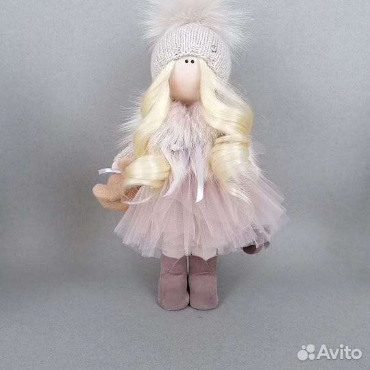 Текстильная кукла ручной работы