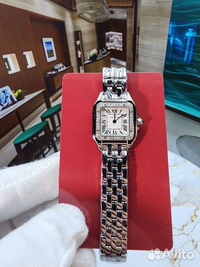 Часы женские Cartier panthere small diamond