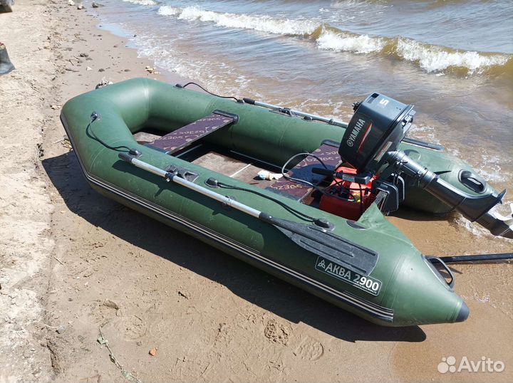 Надувная лодка пвх и Yamaha 5