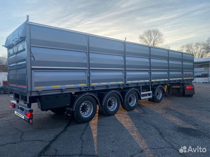 Полуприцеп зерновоз FOX Trailer Зерновоз-бортовой 3+1, 2024