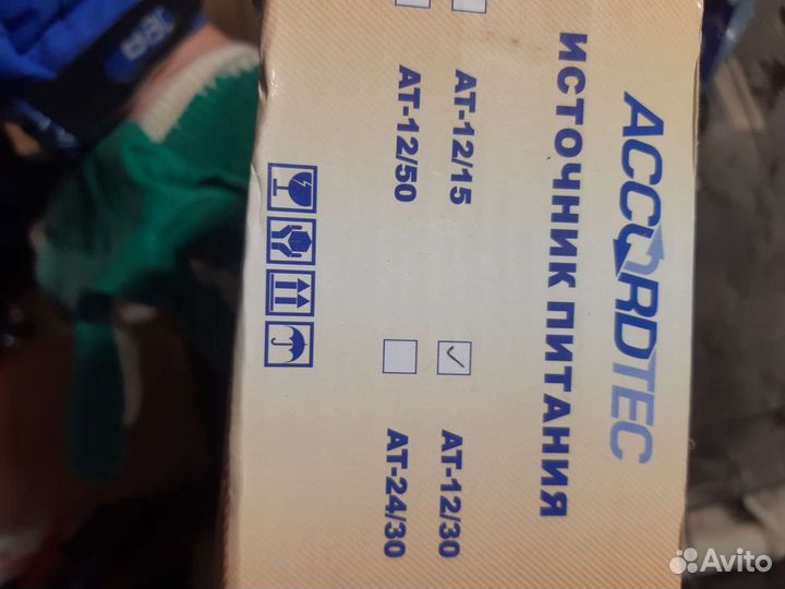 Блок питания 12v 1,5 a AccordTec