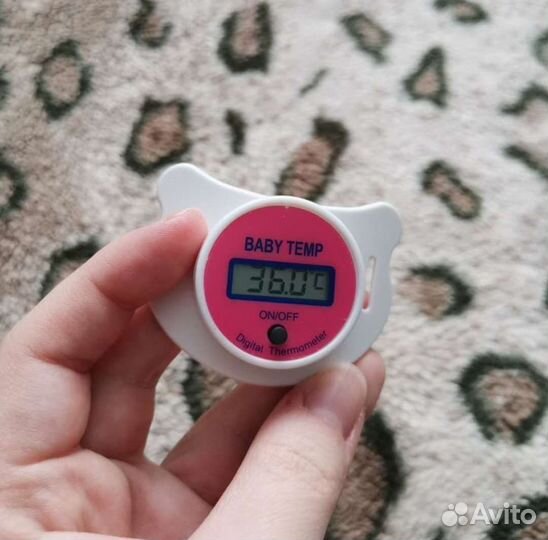 Соска термометр