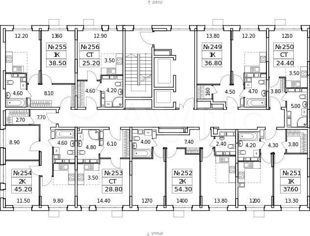 1-к. квартира, 31,1 м², 5/6 эт.