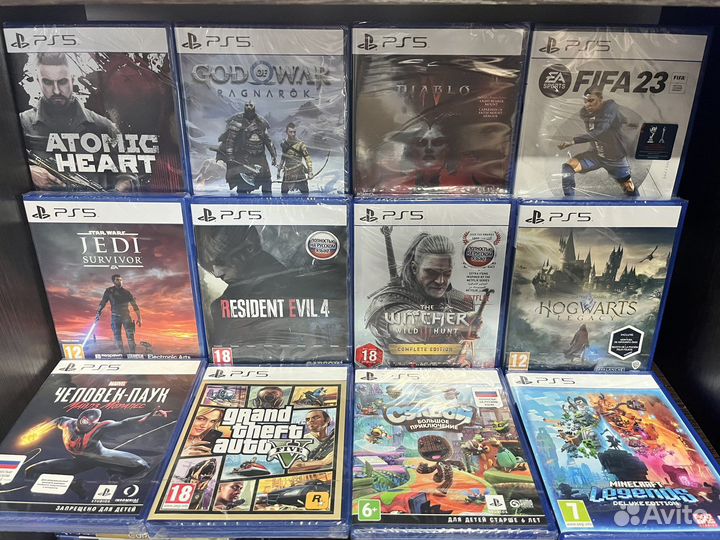 Игры для приставок PS5
