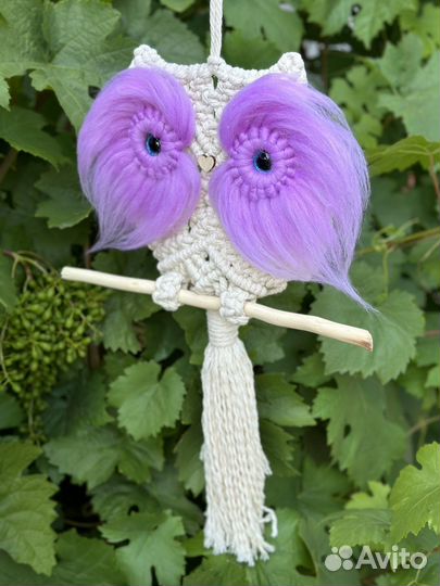 Макраме сова