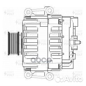 Генератор VAG tiguan 07/Q3 11- 2.0tfsi 140A LG