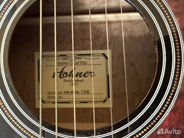 Hohner established HW 300G Акустическая гитара