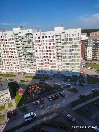 1-к. квартира, 39,7 м², 15/18 эт.