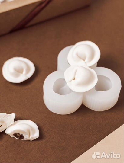 Силиконовый молд пельмени