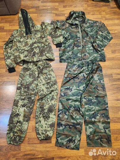 Дождевик шуршун маскхалат антимоскитка