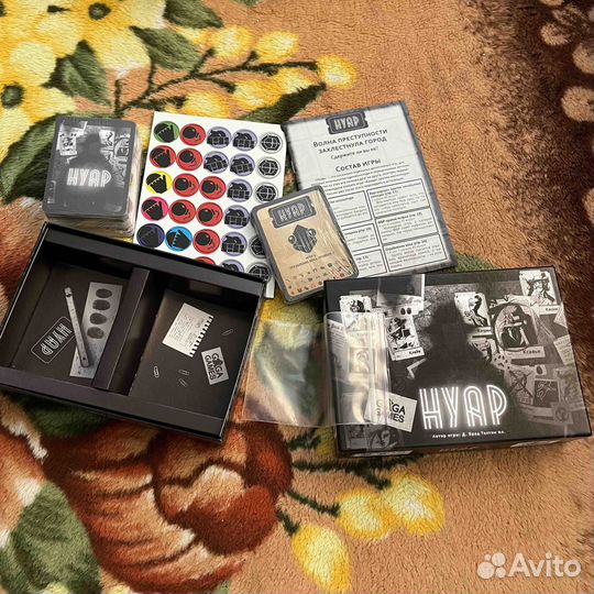 Настольная игра GaGa Games Нуар