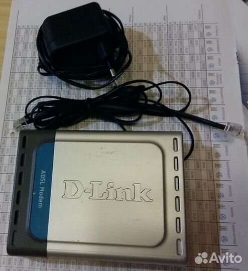 Модем D-Link DSL-300T