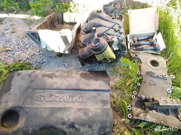 Двигатель в разборе с навесным гранд витара 2,4