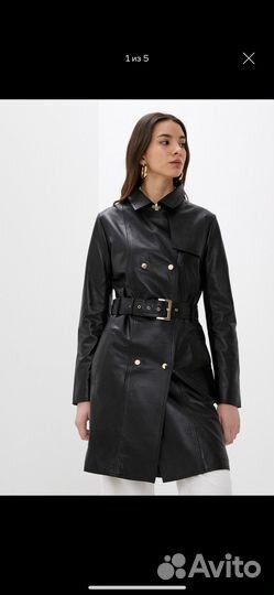 Кожаный плащ