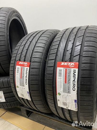 Zeta Impero 275/40 R20 и 315/35 R20 110W