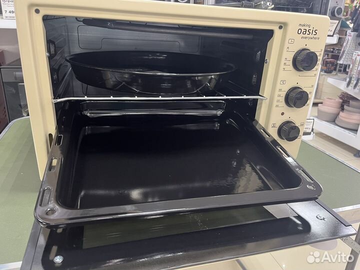 Электрическая мини печь с конвекцией