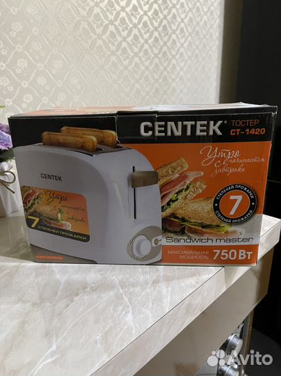 Тостер новый