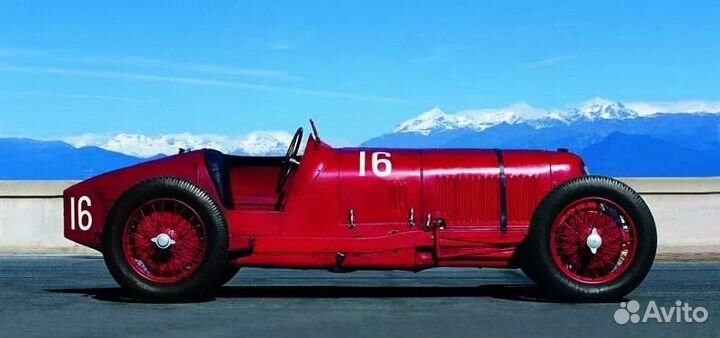 Лимитированная литография Maserati 1928 года