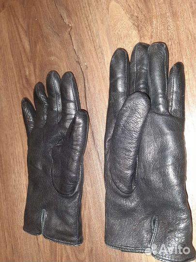 Новые перчатки женские кожаные 8 размер