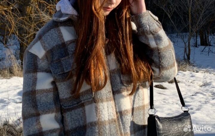 Куртка рубашка pull bear