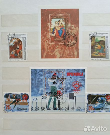 Марки коллекционные времен СССР