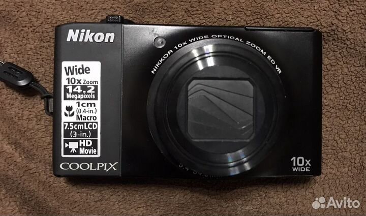 Компактный фотоаппарат Nikon Coolpix S8000
