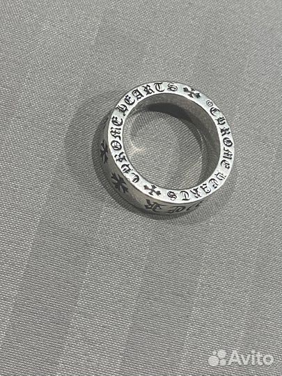Серебряное кольцо chrome hearts