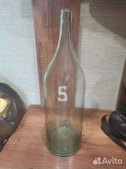 Бутыль стеклянная 3 литра